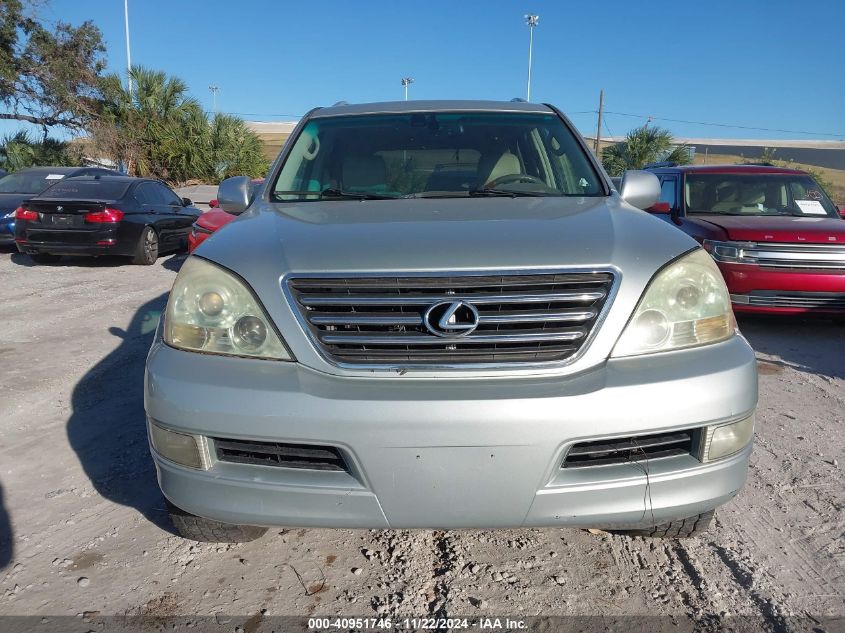 2003 Lexus Gx 470 VIN: JTJBT20X830004159 Lot: 40951746