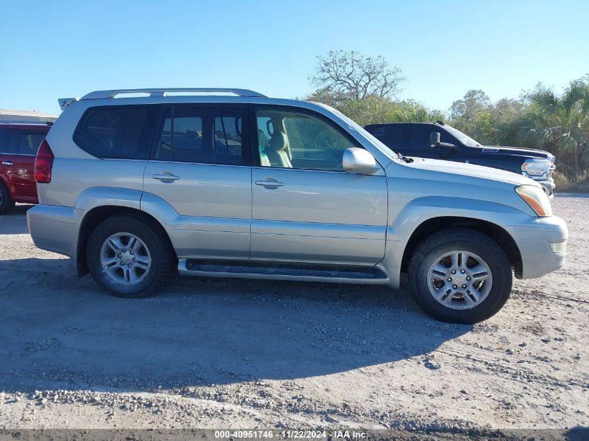 2003 Lexus Gx 470 VIN: JTJBT20X830004159 Lot: 40951746