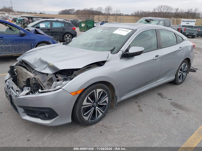 2016 HONDA CIVIC VIN: 2HGFC1F33GH657794