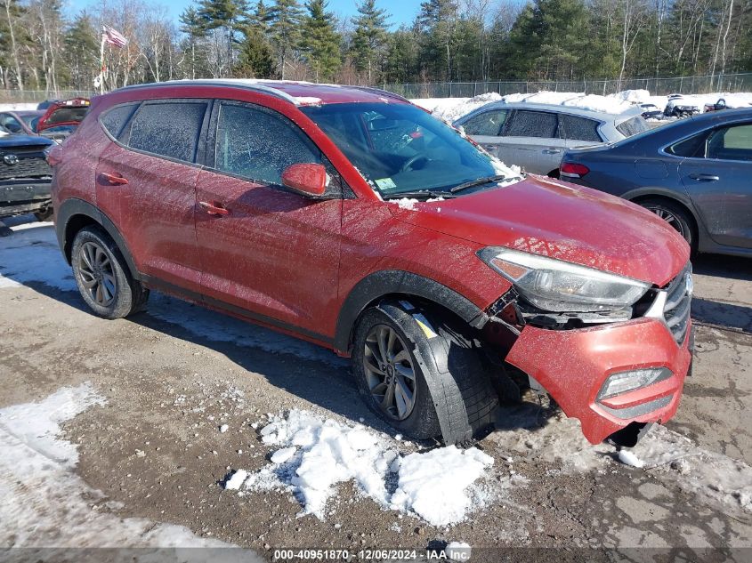 VIN KM8J3CA46GU160512 2016 Hyundai Tucson, SE no.1