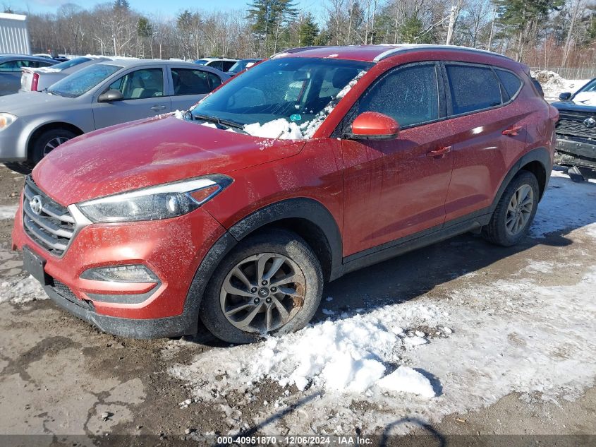 VIN KM8J3CA46GU160512 2016 Hyundai Tucson, SE no.2