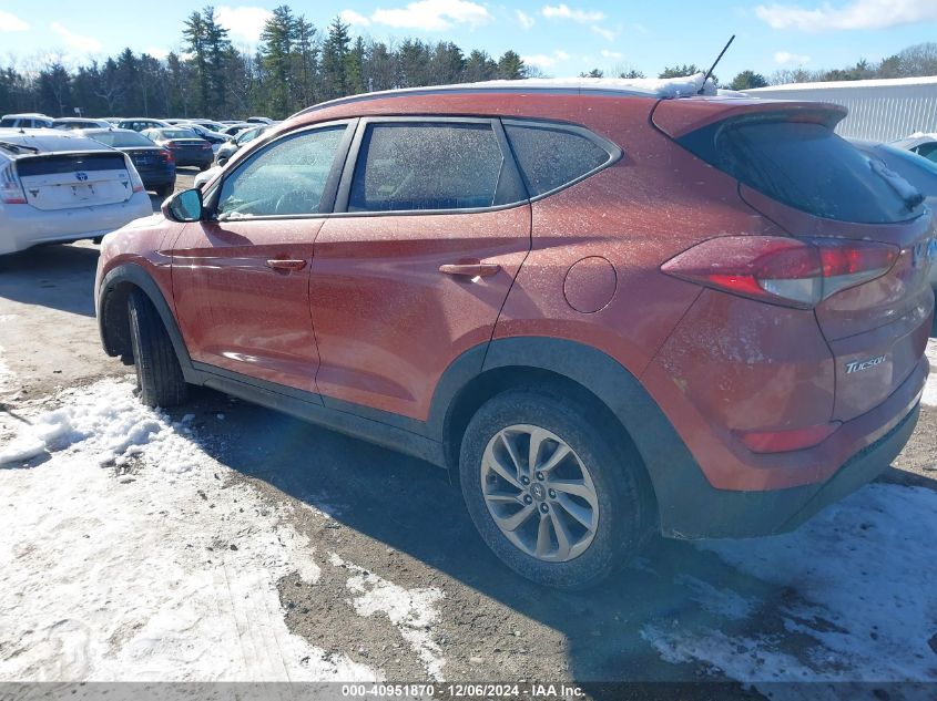 VIN KM8J3CA46GU160512 2016 Hyundai Tucson, SE no.3