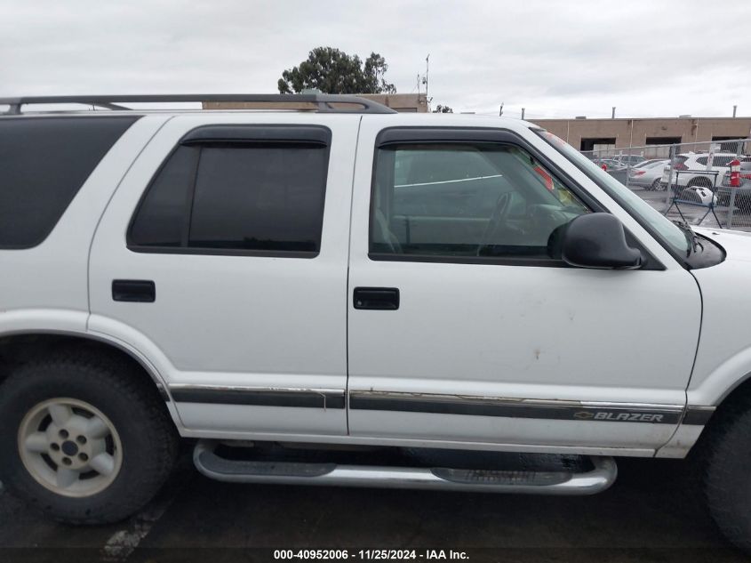 1996 Chevrolet Blazer VIN: 1GNDT13W7T2151061 Lot: 40952006