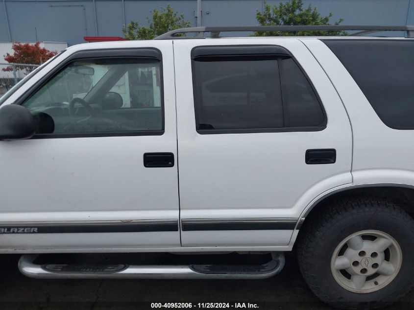 1996 Chevrolet Blazer VIN: 1GNDT13W7T2151061 Lot: 40952006