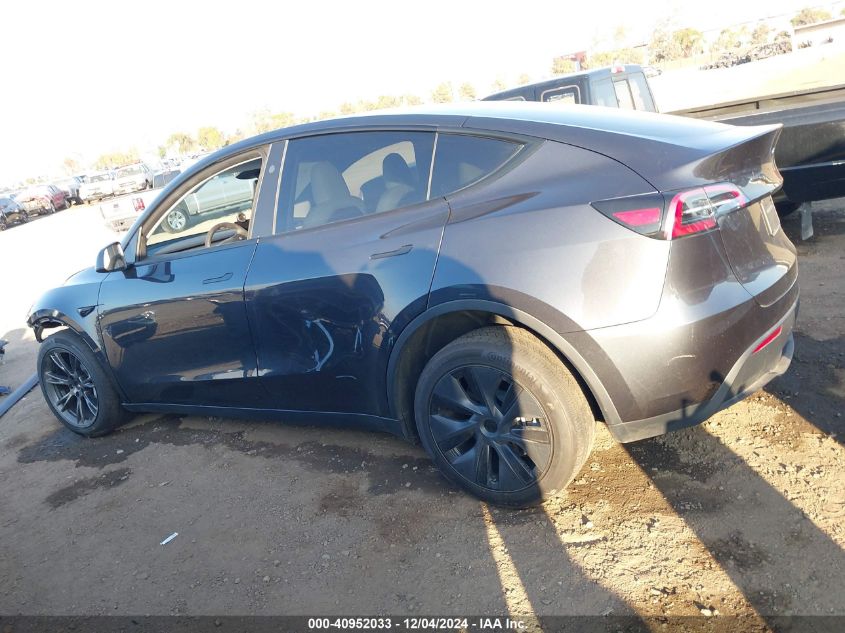 2024 TESLA MODEL Y LONG RANGE DUAL MOTOR ALL-WHEEL DRIVE/RWD - 7SAYGDED6RF103670