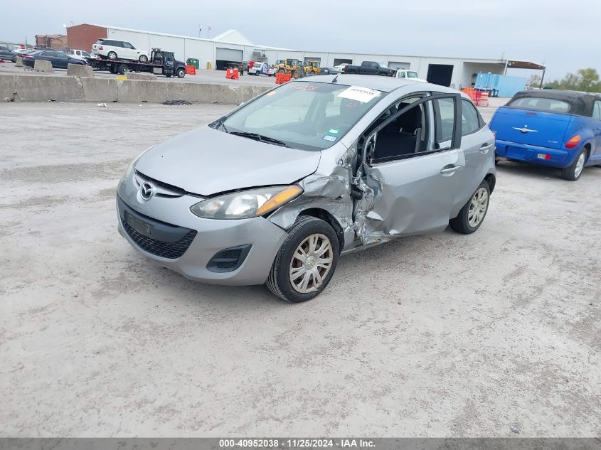 VIN JM1DE1KYXD0161733 2013 Mazda 2, Sport no.2