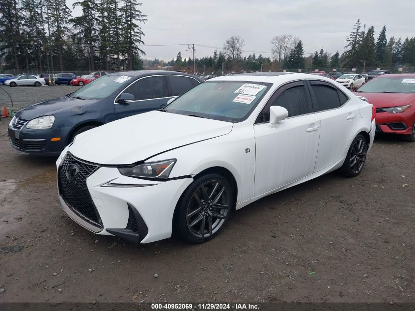 VIN JTHC81D22J5029736 2018 Lexus IS, 300 no.2