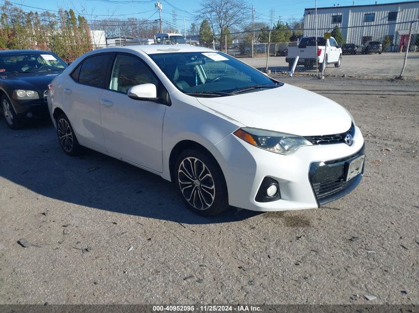 VIN 5YFBURHE5FP353656 2015 Toyota Corolla, S Plus no.1