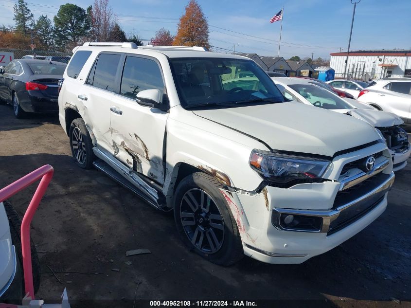 2018 Toyota 4runner, Limited