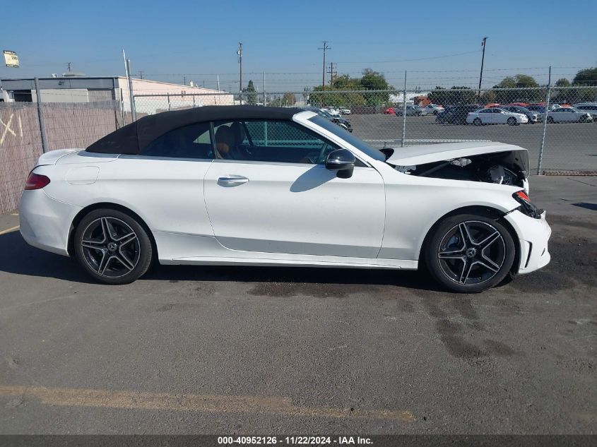 2021 Mercedes-Benz C 300 Cabriolet VIN: W1KWK8DB4MG089282 Lot: 40952126