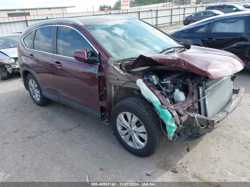 VIN 5J6RM3H77EL030272 2014 Honda CR-V, Ex-L no.1