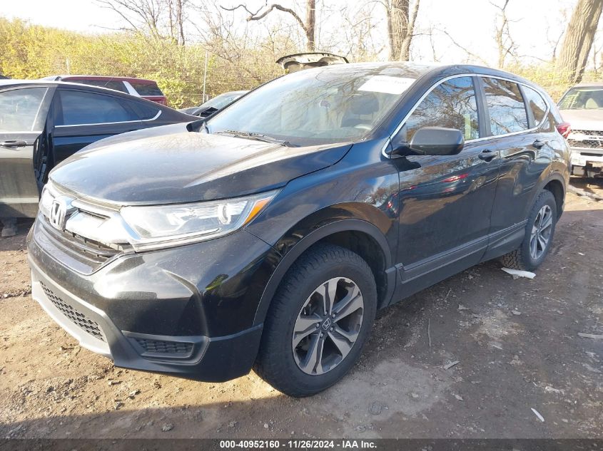 2018 Honda Cr-V Lx VIN: 2HKRW6H3XJH230558 Lot: 40952160