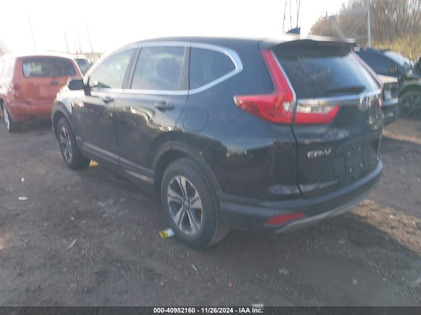 2018 Honda Cr-V Lx VIN: 2HKRW6H3XJH230558 Lot: 40952160