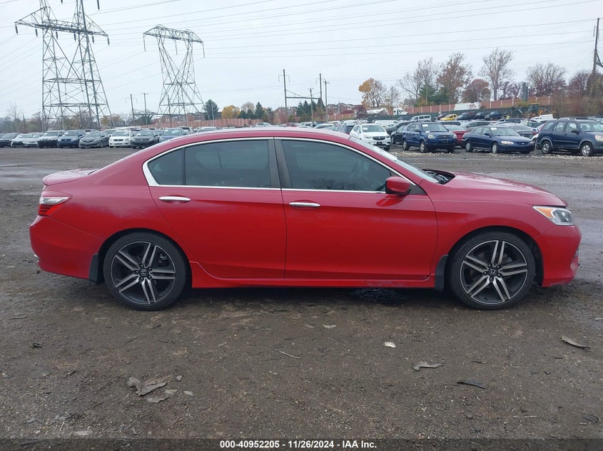 2016 HONDA ACCORD SPORT - 1HGCR2F55GA182530