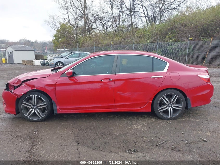2016 HONDA ACCORD SPORT - 1HGCR2F55GA182530