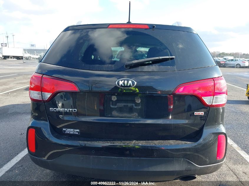 VIN 5XYKT4A64FG641360 2015 KIA Sorento, LX no.16