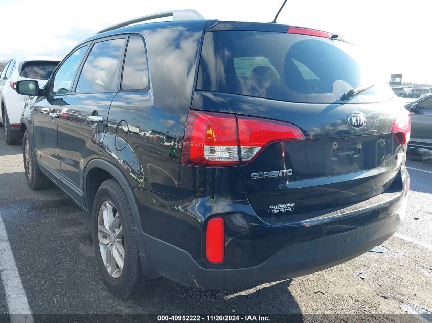 VIN 5XYKT4A64FG641360 2015 KIA Sorento, LX no.3