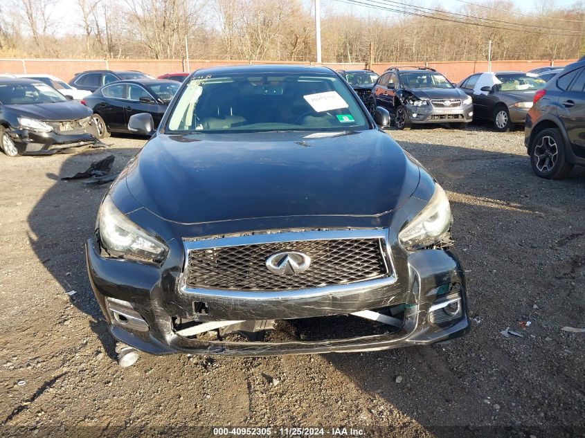 VIN JN1BV7AR1EM699271 2014 Infiniti Q50, Premium/Sport no.12