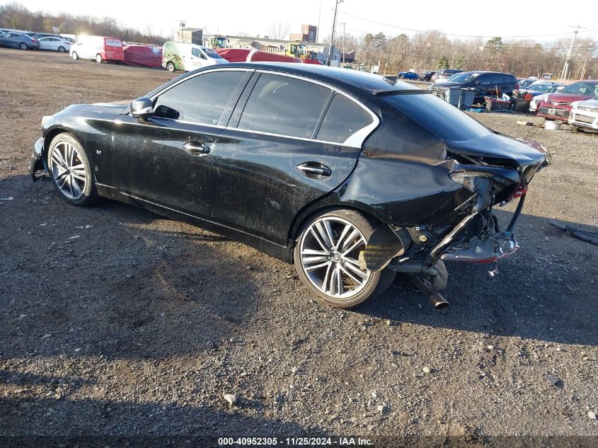 VIN JN1BV7AR1EM699271 2014 Infiniti Q50, Premium/Sport no.3