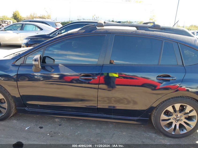 2015 SUBARU IMPREZA 2.0I SPORT LIMITED - JF1GPAV68FH237638