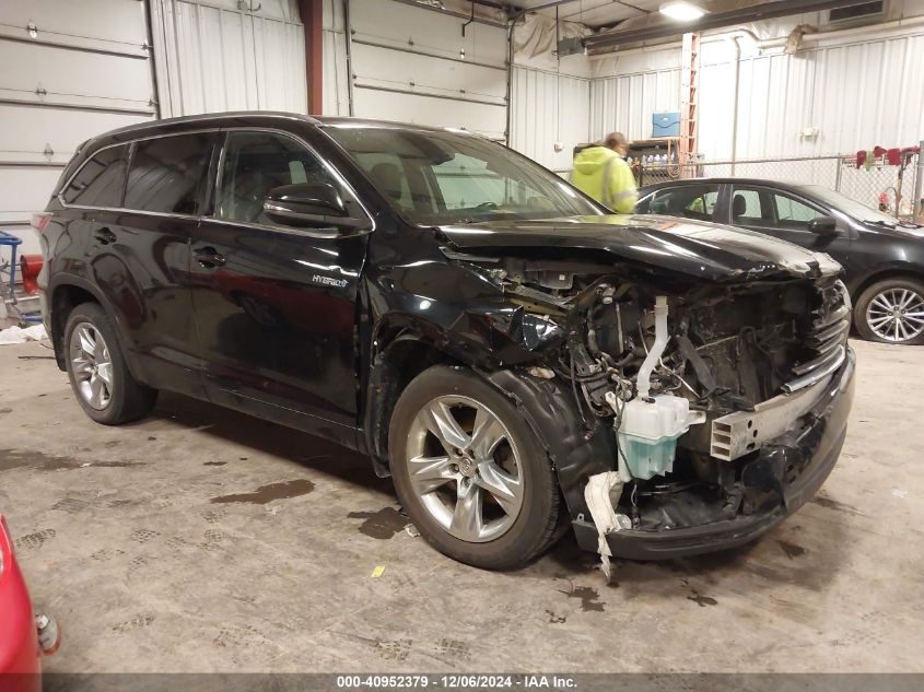 2015 Toyota Highlander Hybrid