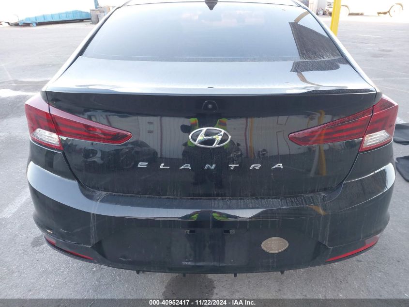 2020 Hyundai Elantra Value Edition VIN: KMHD84LFXLU921670 Lot: 40952417