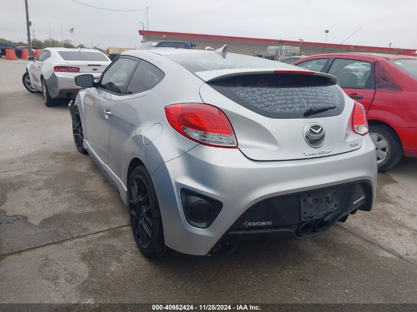 VIN KMHTC6AE8DU146836 2013 HYUNDAI VELOSTER no.3