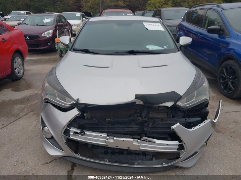 2013 HYUNDAI VELOSTER VIN: KMHTC6AE8DU146836