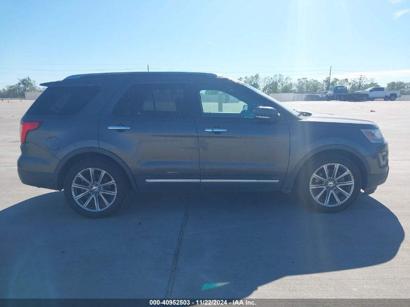 2016 Ford Explorer Limited VIN: 1FM5K7F81GGA99205 Lot: 40952503