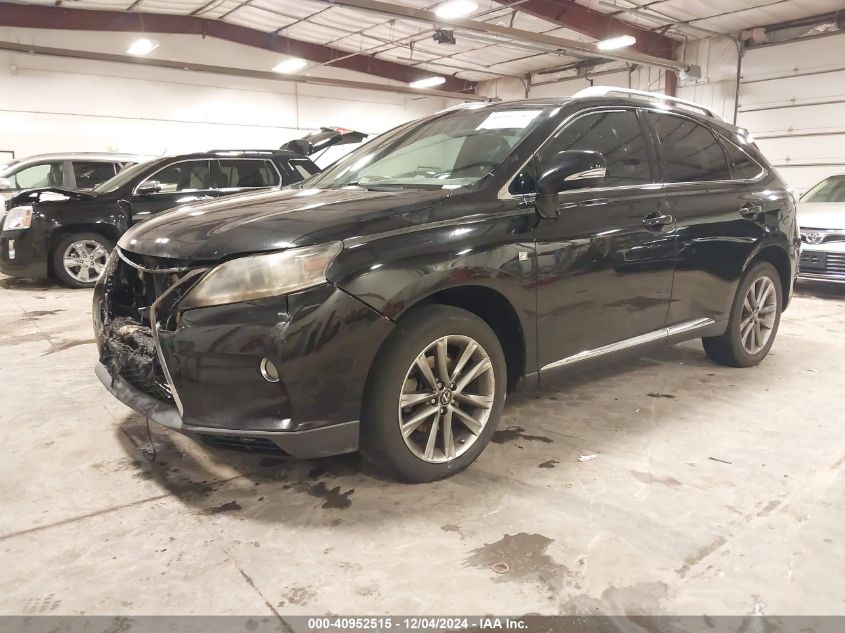 VIN 2T2BK1BA5DC181084 2013 Lexus RX, 350 F Sport no.2