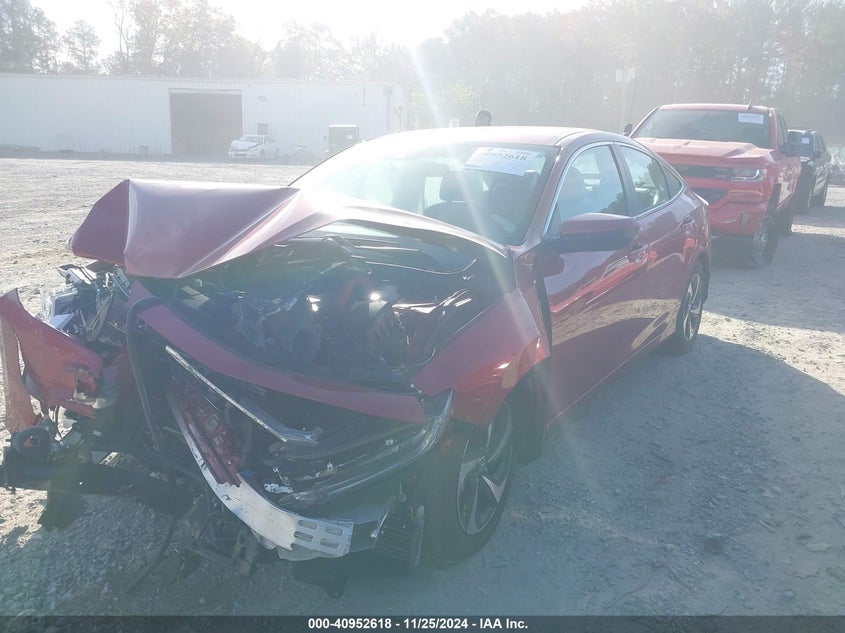 2022 HONDA INSIGHT VIN: 19XZE4F51NE016080