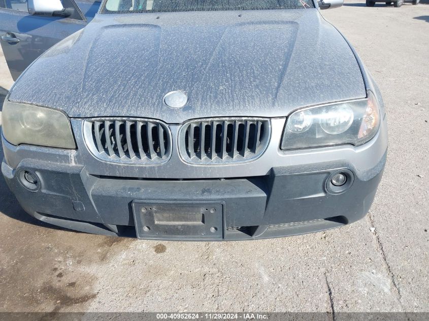 2005 BMW X3 3.0I VIN: WBXPA93495WD22273 Lot: 40952624