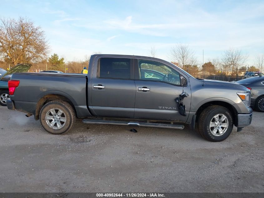 2018 Nissan Titan Sv VIN: 1N6AA1E5XJN550173 Lot: 40952644