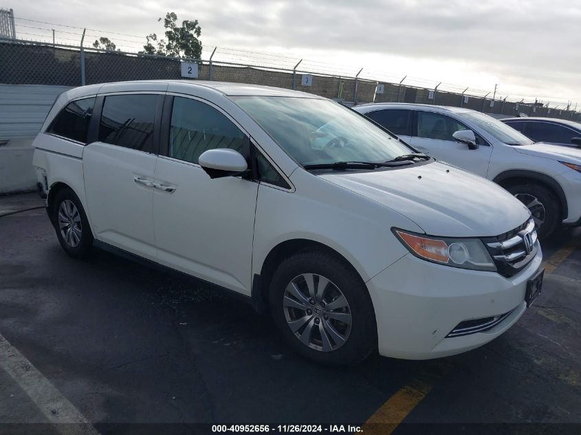 VIN 5FNRL5H43HB007461 2017 Honda Odyssey, EX no.1