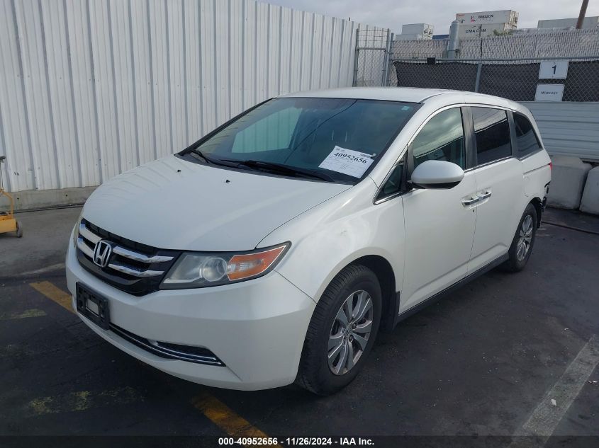 VIN 5FNRL5H43HB007461 2017 Honda Odyssey, EX no.2