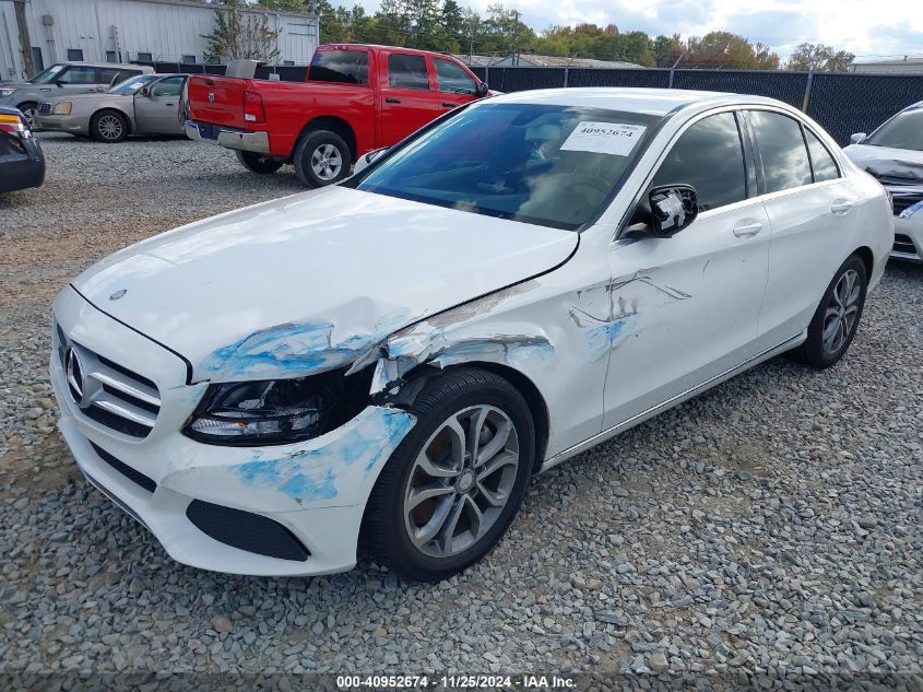 VIN 55SWF4JB0GU163743 2016 Mercedes-Benz C-Class, C... no.2