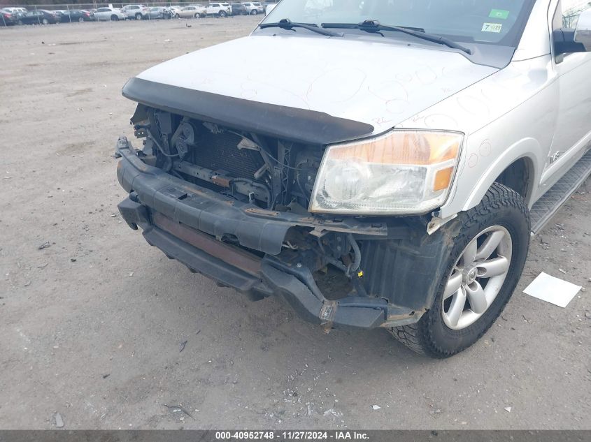 2008 Nissan Armada Se VIN: 5N1AA08C08N624584 Lot: 40952748