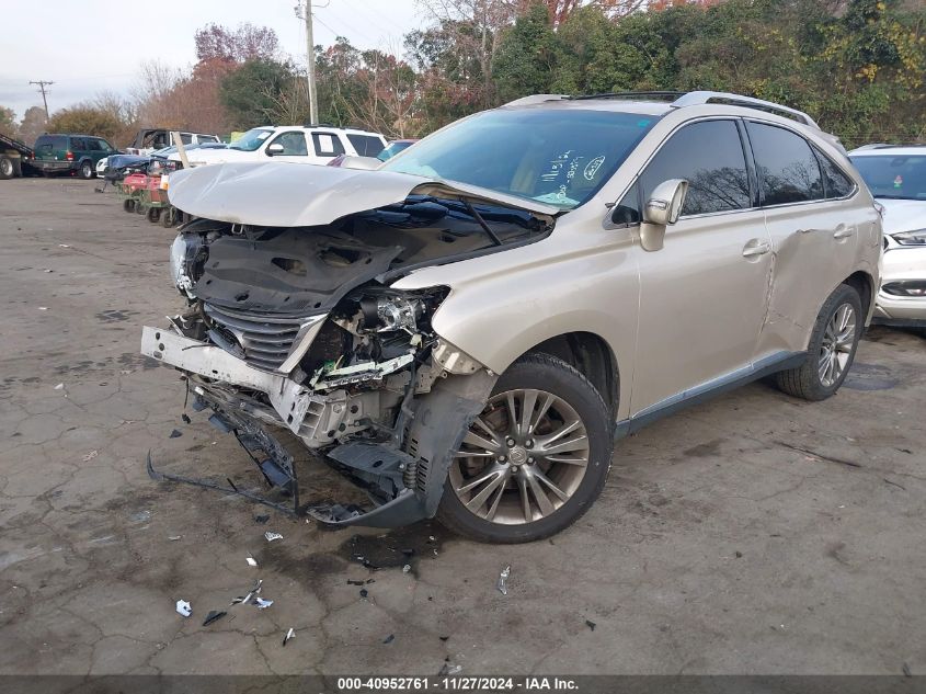 VIN JTJBK1BA9D2026523 2013 LEXUS RX 350 no.2