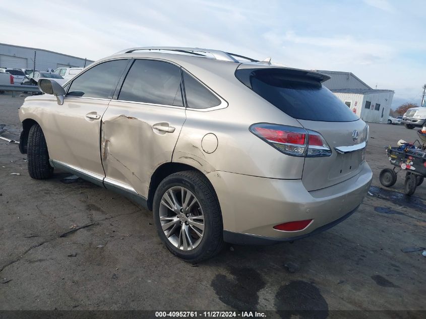 VIN JTJBK1BA9D2026523 2013 LEXUS RX 350 no.3