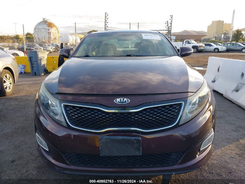 VIN 5XXGM4A70FG466170 2015 KIA Optima, LX no.12