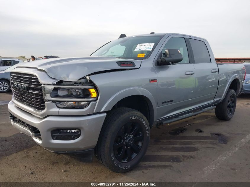 2022 Ram 2500 Laramie 4X4 6'4 Box VIN: 3C6UR5FJ8NG370238 Lot: 40952791