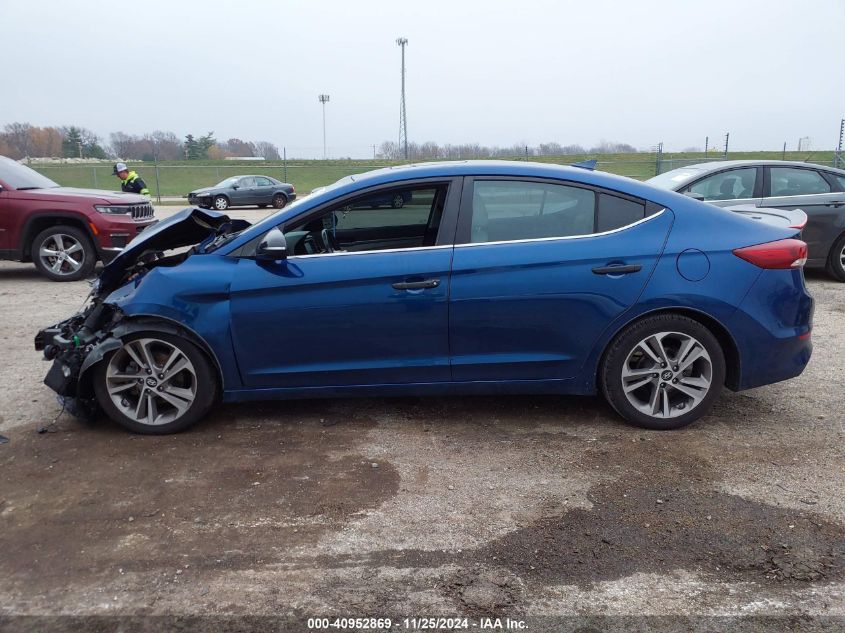 2017 Hyundai Elantra Limited VIN: 5NPD84LF8HH211236 Lot: 40952869