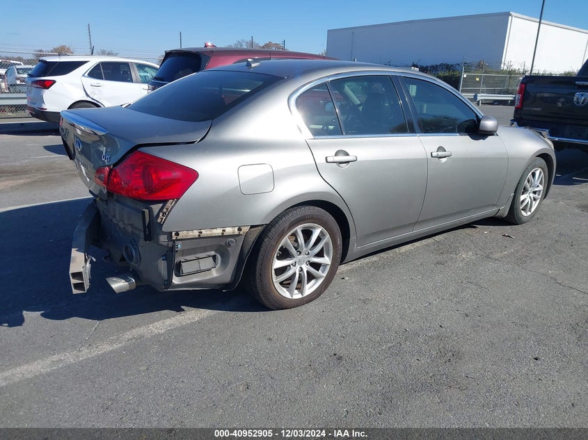 2008 INFINITI G35 VIN: JNKBV61E88M209576
