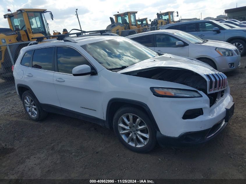 VIN 1C4PJLDB4GW158597 2016 Jeep Cherokee, Limited no.1