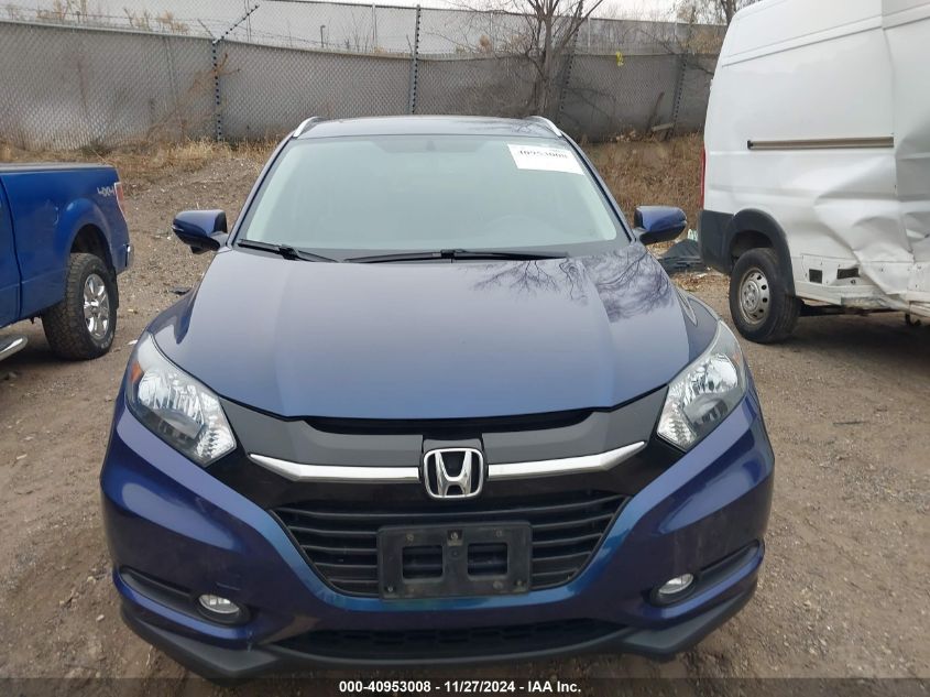 2017 Honda Hr-V Ex-L VIN: 3CZRU6H76HM718154 Lot: 40953008