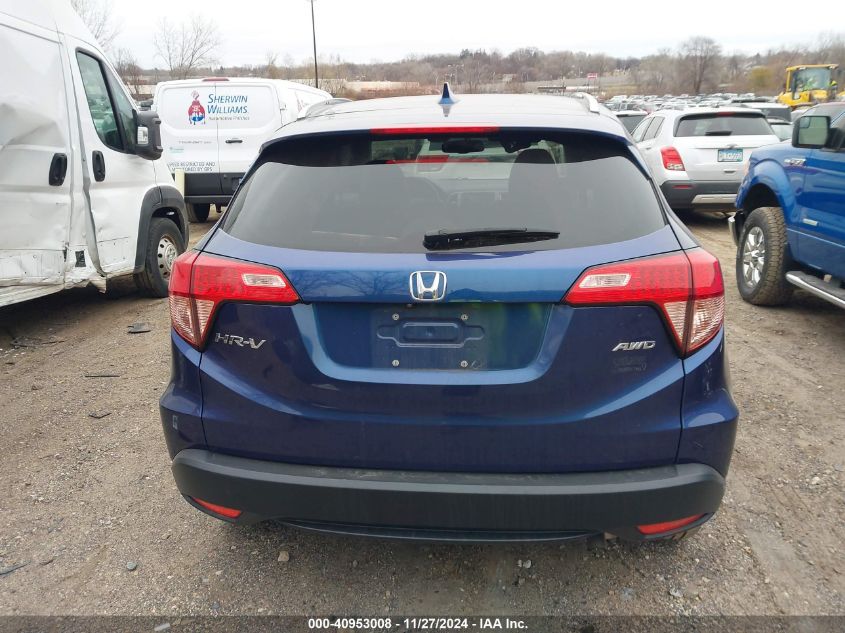 2017 Honda Hr-V Ex-L VIN: 3CZRU6H76HM718154 Lot: 40953008