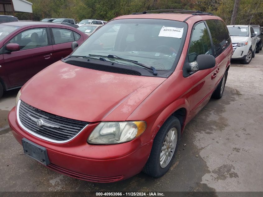 2002 Chrysler Town & Country Ex VIN: 2C4GP74L92R724740 Lot: 40953066