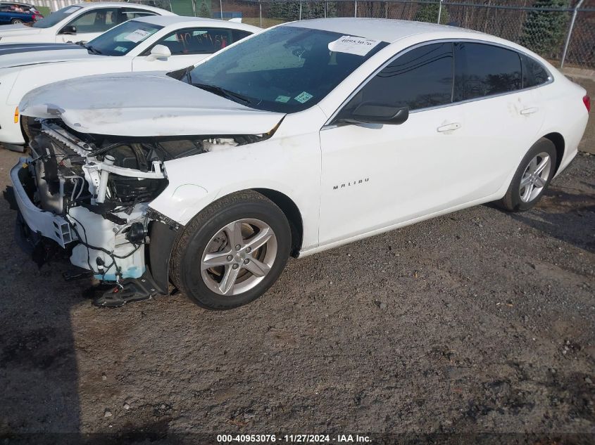 VIN 1G1ZB5ST3NF211857 2022 Chevrolet Malibu, Fwd Ls no.2