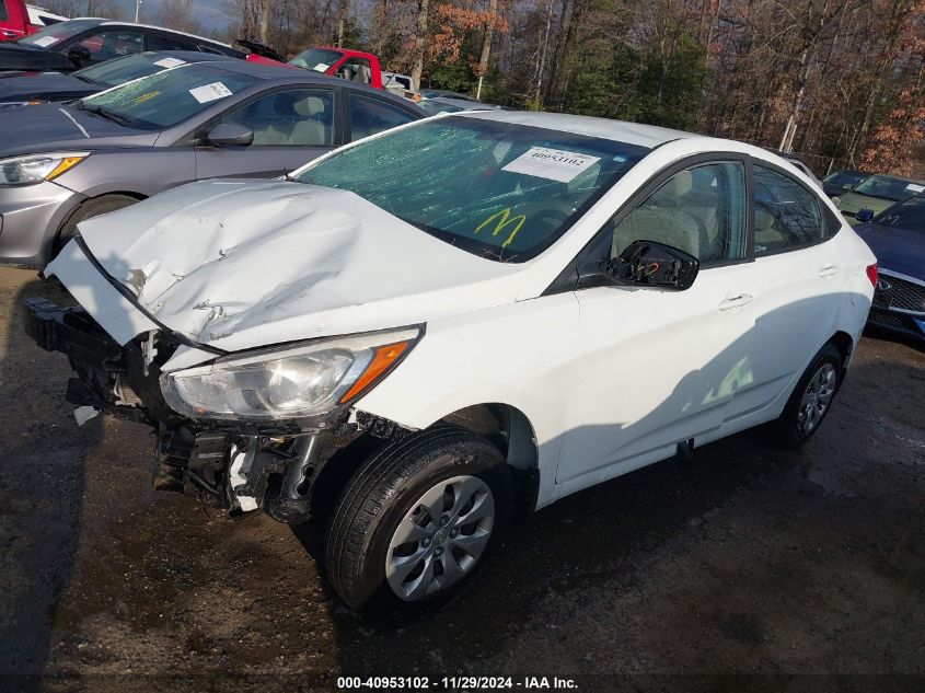 VIN KMHCT4AE5GU115388 2016 Hyundai Accent, SE no.2