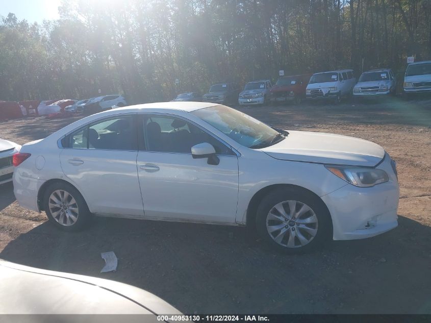 2016 Subaru Legacy 2.5I Premium VIN: 4S3BNBC67G3051249 Lot: 40953130